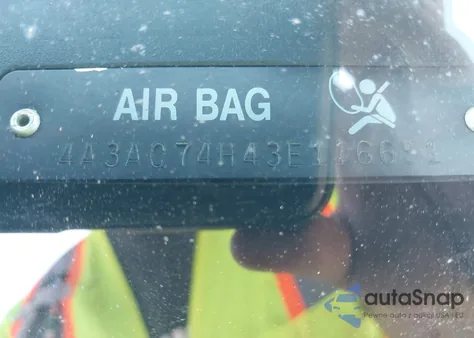 2003 Mitsubishi Eclipse Gts из США, поврежденный, VIN 4A3AC74H43E116651